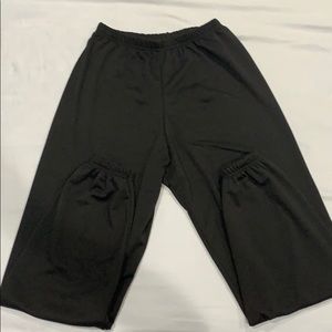 oversized black sweatpants